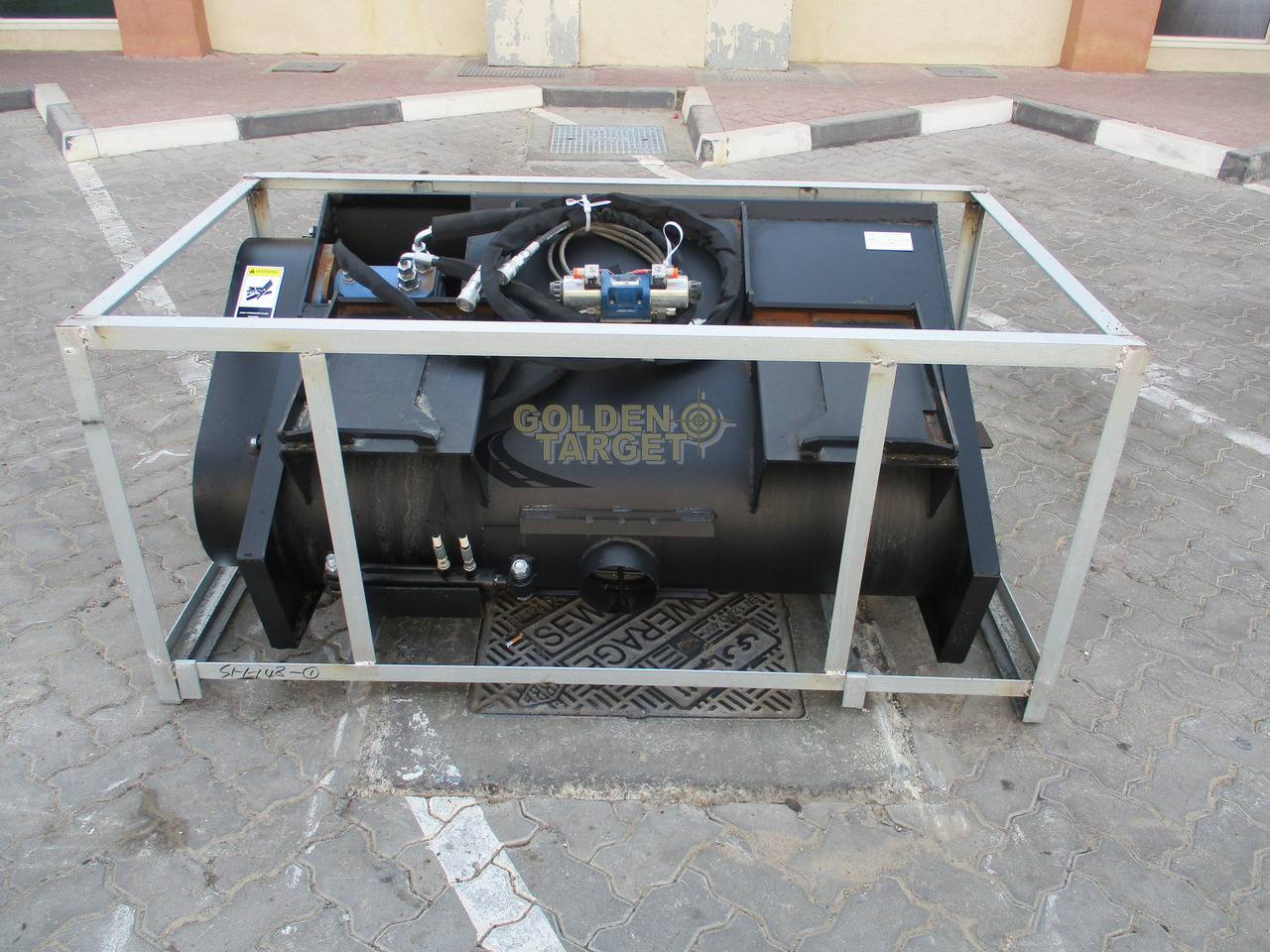 Suihe Skid Steer Concrete Mixer - Attachment: picture 3 Suihe Skid Steer Concrete Mixer - Attachment: picture 3