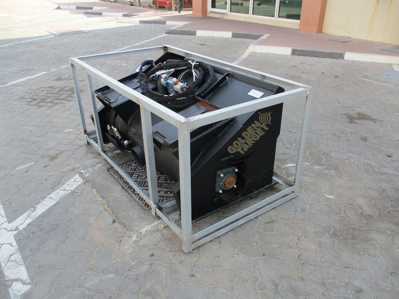 Suihe Skid Steer Concrete Mixer - Attachment: picture 2 Suihe Skid Steer Concrete Mixer - Attachment: picture 2