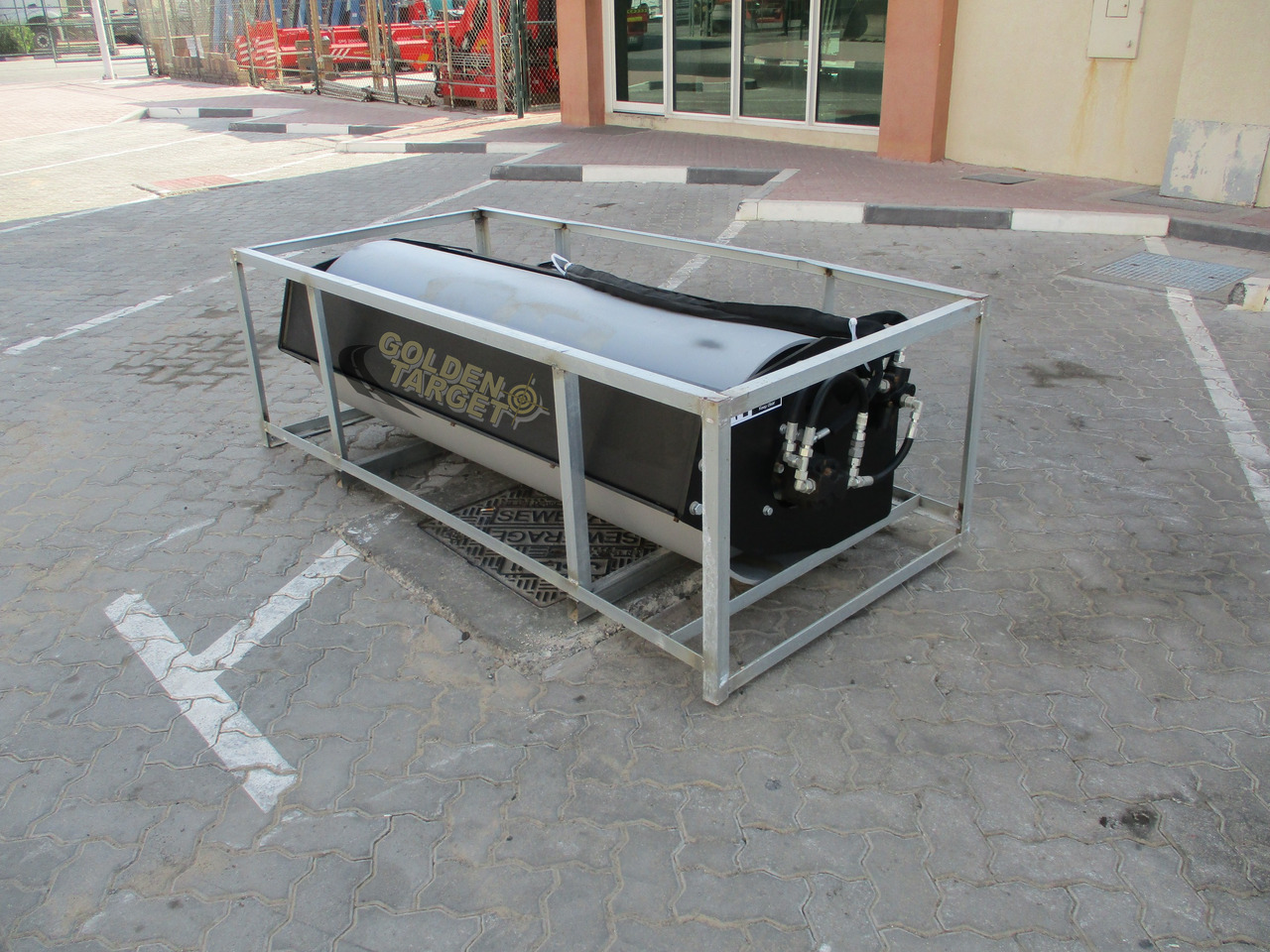 Suihe Skid Steer Vibratory Roller - Attachment: picture 1 Suihe Skid Steer Vibratory Roller - Attachment: picture 1