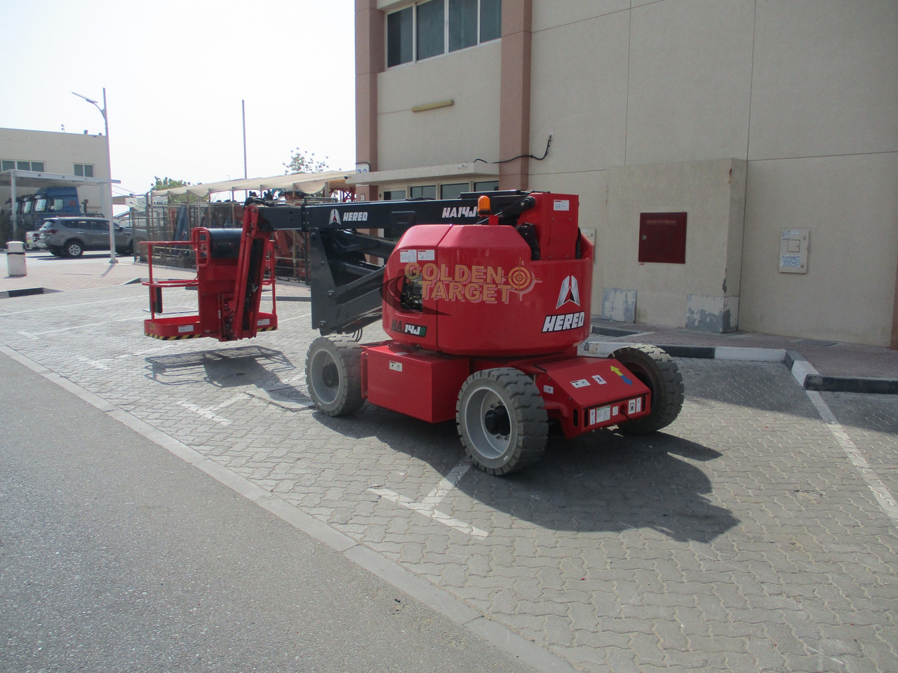 Hered HA14JE Electric Articulating Boom Lift - Articulated boom: picture 3 Hered HA14JE Electric Articulating Boom Lift - Articulated boom: picture 3