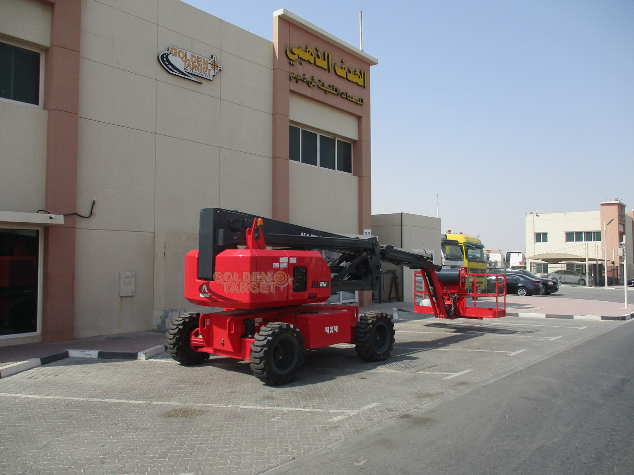 Hered HA21JE Electric Articulating Boom Lift - Articulated boom: picture 3 Hered HA21JE Electric Articulating Boom Lift - Articulated boom: picture 3