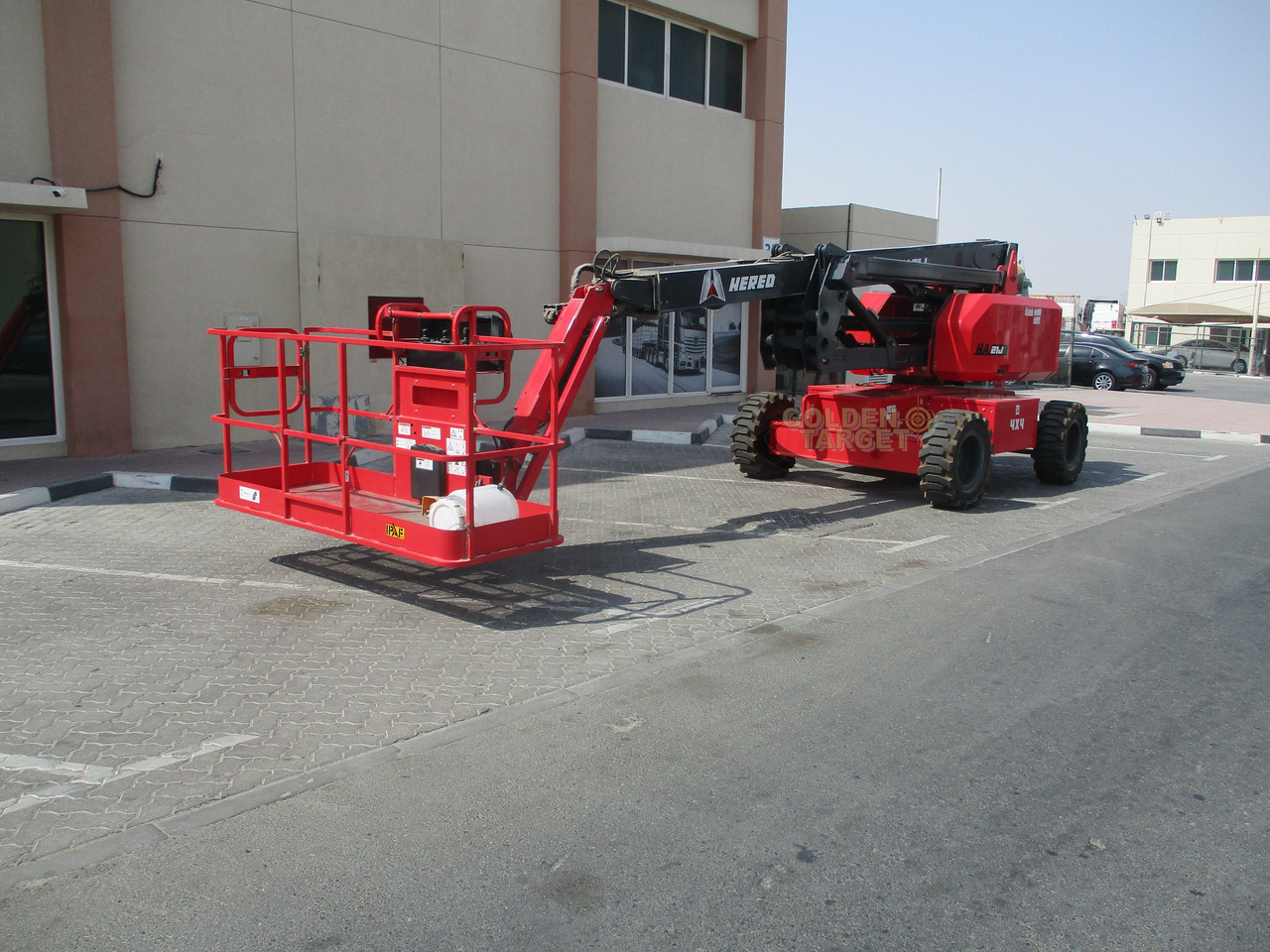 Hered HA21JE Electric Articulating Boom Lift - Articulated boom: picture 2 Hered HA21JE Electric Articulating Boom Lift - Articulated boom: picture 2