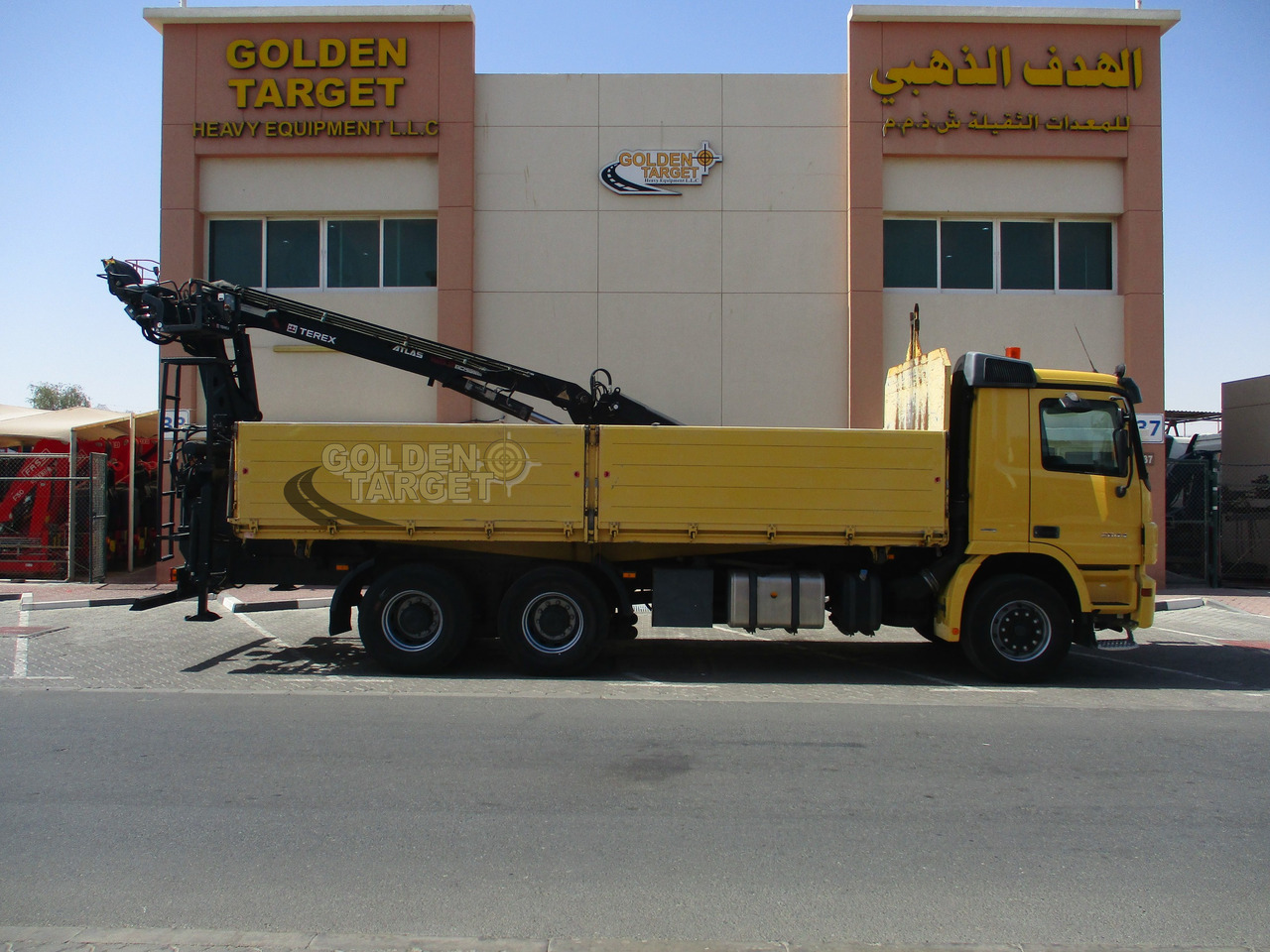 MERCEDES-BENZ ACTROS 2644 6×4 with ATLAS 165.2 Block Crane - Crane truck: picture 5 MERCEDES-BENZ ACTROS 2644 6×4 with ATLAS 165.2 Block Crane - Crane truck: picture 5