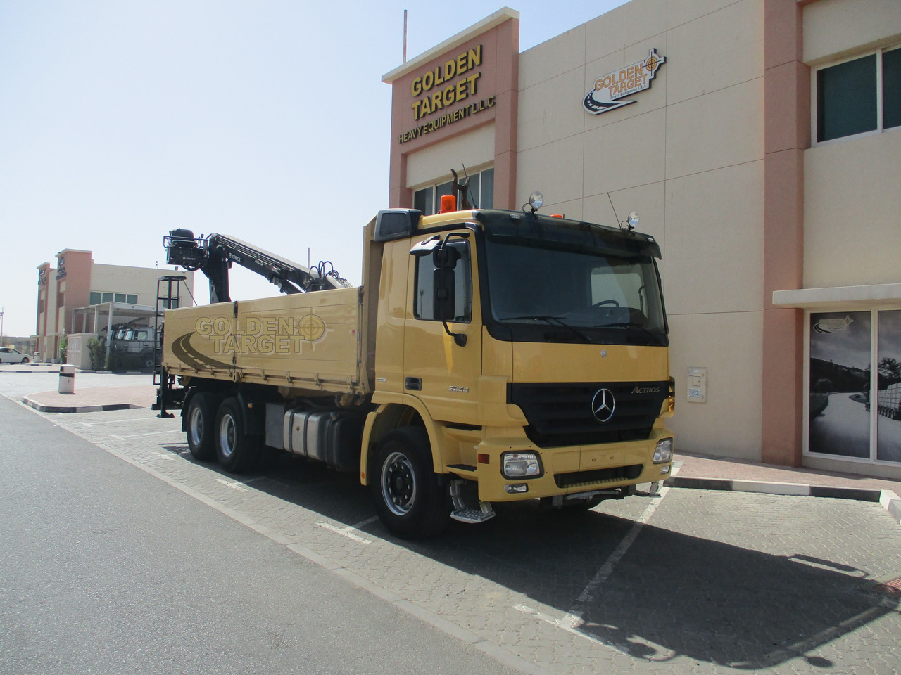 MERCEDES-BENZ ACTROS 2644 6×4 with ATLAS 165.2 Block Crane - Crane truck: picture 1 MERCEDES-BENZ ACTROS 2644 6×4 with ATLAS 165.2 Block Crane - Crane truck: picture 1