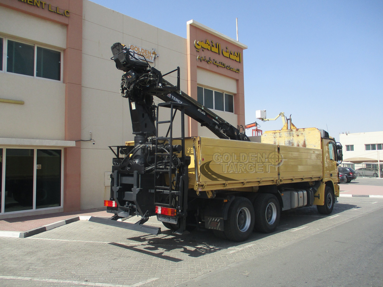 MERCEDES-BENZ ACTROS 2644 6×4 with ATLAS 165.2 Block Crane - Crane truck: picture 3 MERCEDES-BENZ ACTROS 2644 6×4 with ATLAS 165.2 Block Crane - Crane truck: picture 3