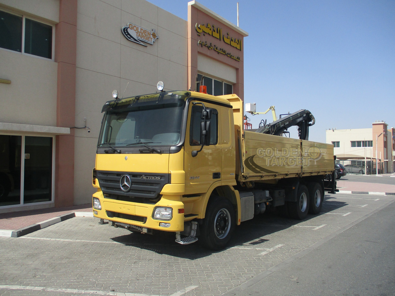 MERCEDES-BENZ ACTROS 2644 6×4 with ATLAS 165.2 Block Crane - Crane truck: picture 2 MERCEDES-BENZ ACTROS 2644 6×4 with ATLAS 165.2 Block Crane - Crane truck: picture 2