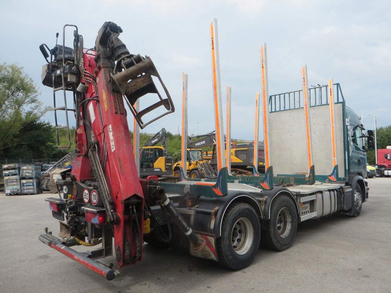 Scania G450 6x4Timber - Timber truck, Crane truck: picture 3 Scania G450 6x4Timber - Timber truck, Crane truck: picture 3