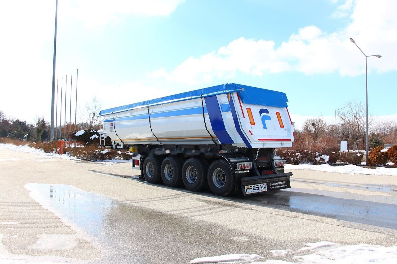 Fesan NEW HARDOX TIPPER SEMI-TRAILER FOUR AXLES FE-HAV-04 - Tipper semi-trailer: picture 4 Fesan NEW HARDOX TIPPER SEMI-TRAILER FOUR AXLES FE-HAV-04 - Tipper semi-trailer: picture 4