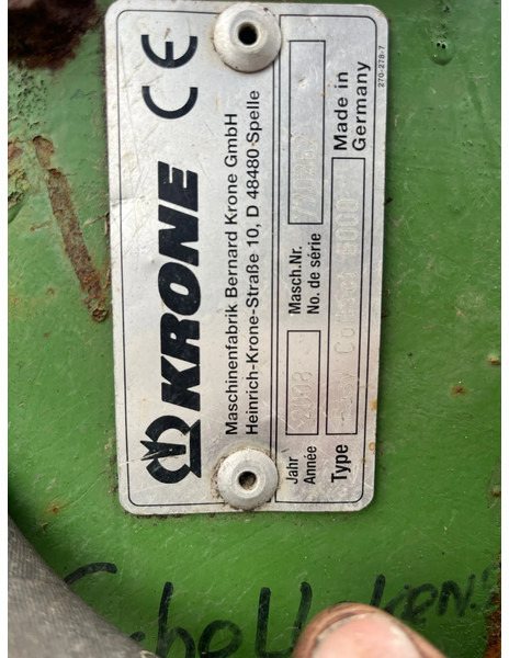 Wood chipper Krone Easy collect 6000 Maisbek Krone: picture 18