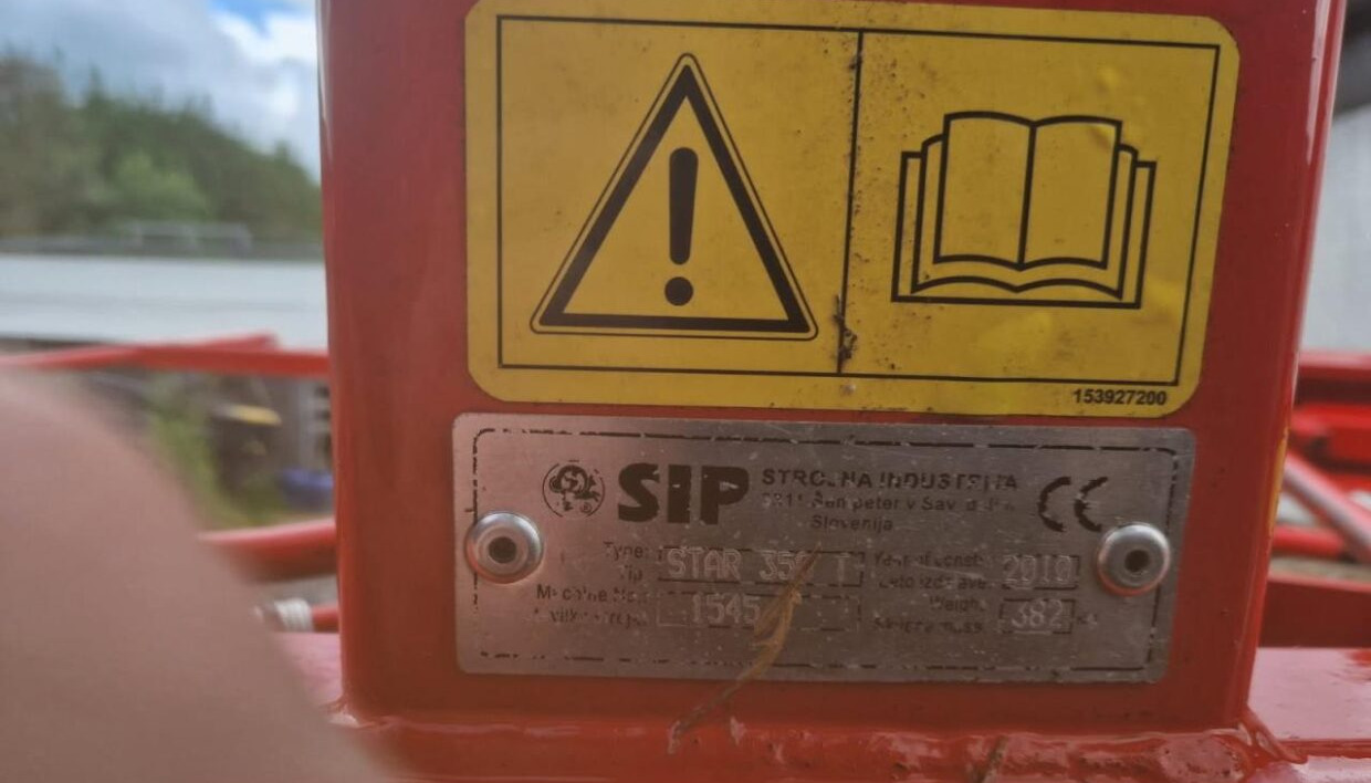 SIP 350 T rive - Tedder/ Rake: picture 4 SIP 350 T rive - Tedder/ Rake: picture 4