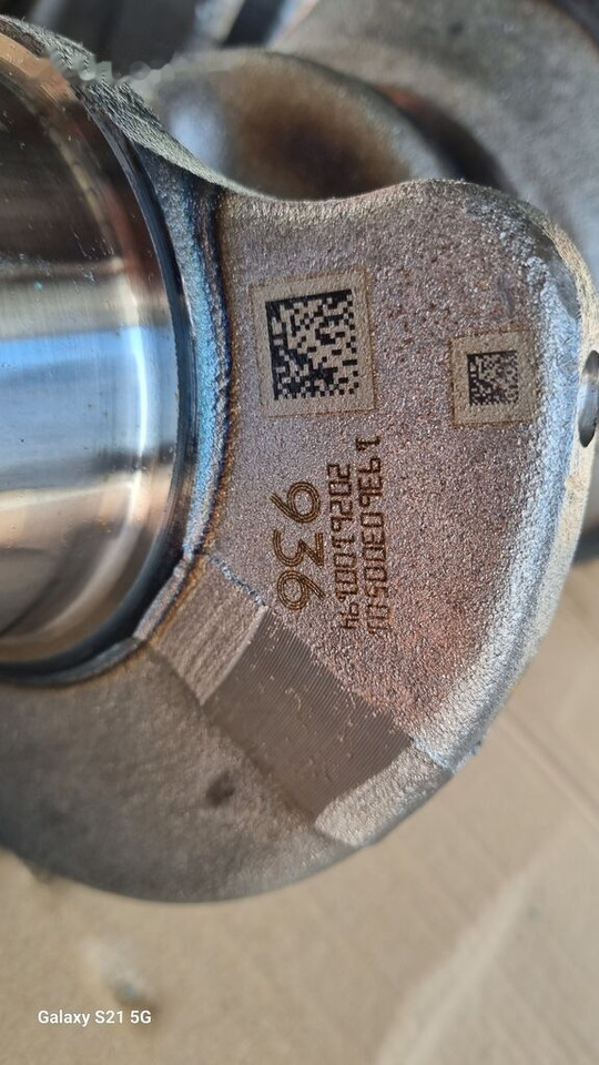 Mercedes-Benz ATEGO EURO 6 OM 936 LA 2026100194 Mercedes-Benz ATEGO EURO 6 - Crankshaft for Truck: picture 1 Mercedes-Benz ATEGO EURO 6 OM 936 LA 2026100194 Mercedes-Benz ATEGO EURO 6 - Crankshaft for Truck: picture 1
