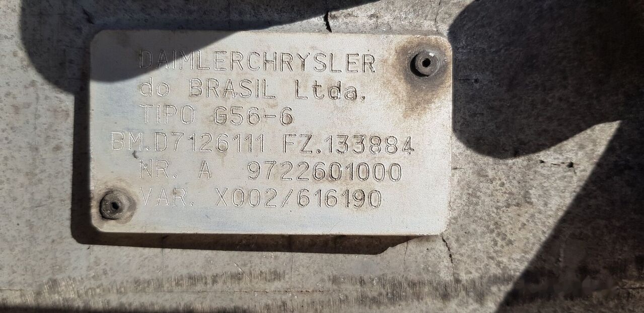 Mercedes-Benz G 56 -6 Mercedes-Benz ATEGO - Gearbox for Truck: picture 3 Mercedes-Benz G 56 -6 Mercedes-Benz ATEGO - Gearbox for Truck: picture 3