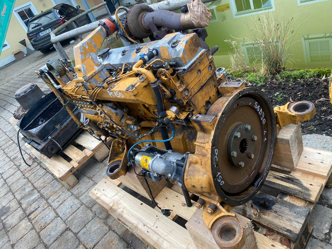 Komatsu S6D95L-1 aus PC 150 - Engine for Construction machinery: picture 4 Komatsu S6D95L-1 aus PC 150 - Engine for Construction machinery: picture 4