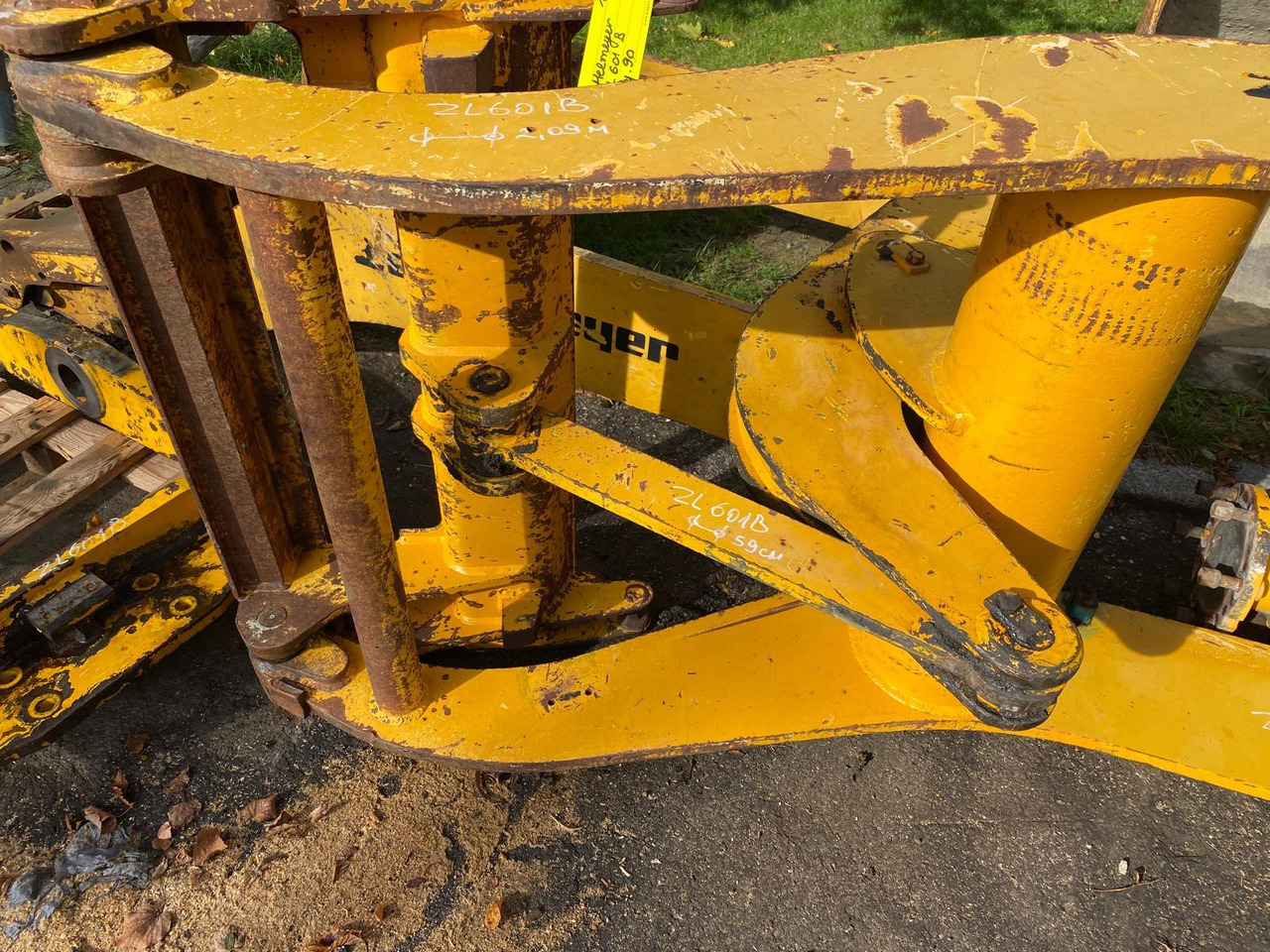 Zettelmeyer ZL 601 B - Boom: picture 2 Zettelmeyer ZL 601 B - Boom: picture 2