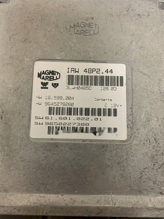 FIAT Ducato Jumper Boxer / PSA 9645278280 for FIAT Citroen Peugeot IAW 48P2.44 / PSA 9645278280 commercial vehicle - ECU for Van: picture 3 FIAT Ducato Jumper Boxer / PSA 9645278280 for FIAT Citroen Peugeot IAW 48P2.44 / PSA 9645278280 commercial vehicle - ECU for Van: picture 3