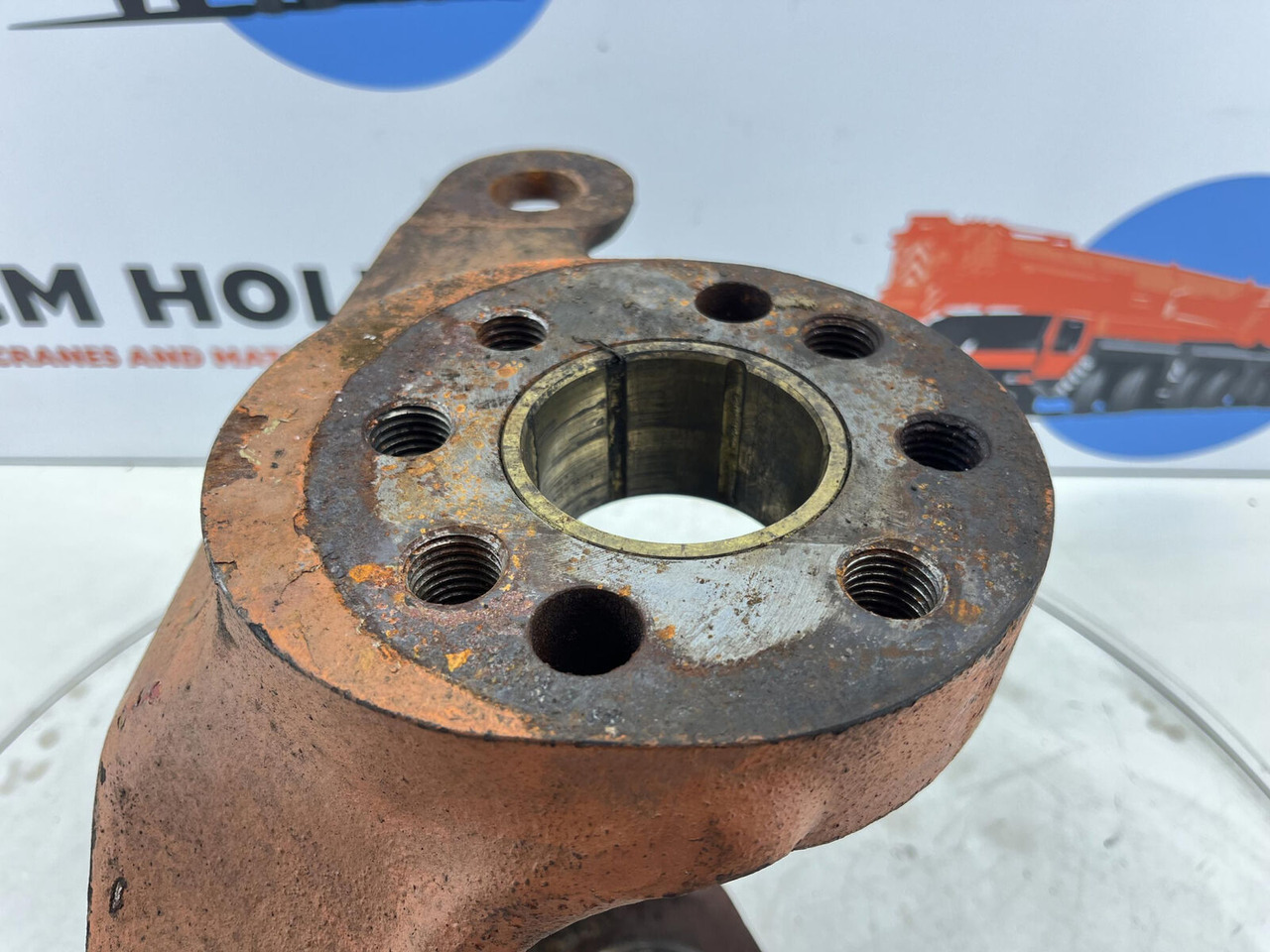 Steering knuckle for Mobile crane FAUN RTF 50 Steering knuckle 16 holes axle 1 right: picture 8