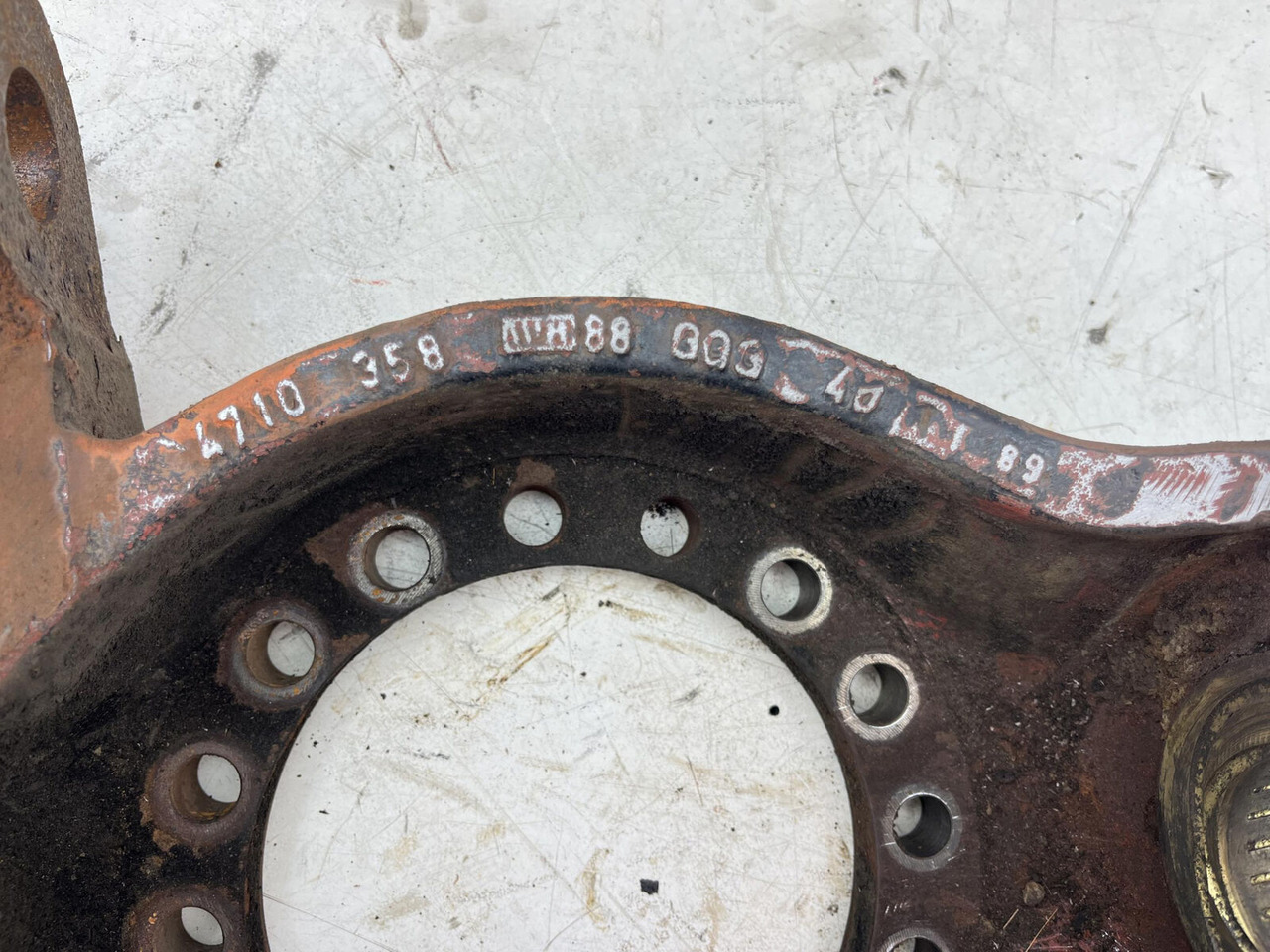 Steering knuckle for Mobile crane FAUN RTF 50 Steering knuckle 16 holes axle 1 right: picture 9