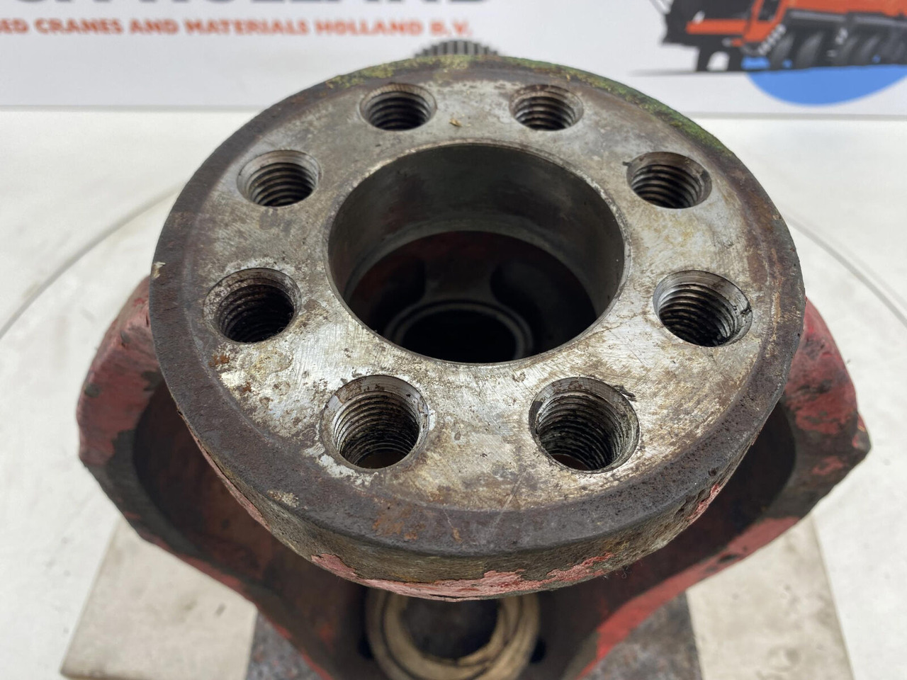 Steering knuckle for Mobile crane Gottwald AMK 70 Steering knuckle 16 holes axle 2: picture 7