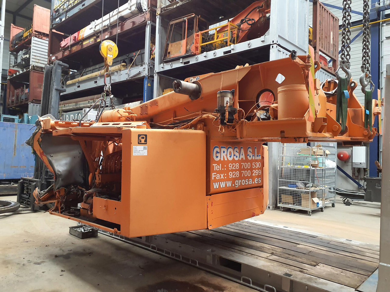 Liebherr LTM 1200/1 Upper frame - Frame/ Chassis for Mobile crane: picture 2 Liebherr LTM 1200/1 Upper frame - Frame/ Chassis for Mobile crane: picture 2