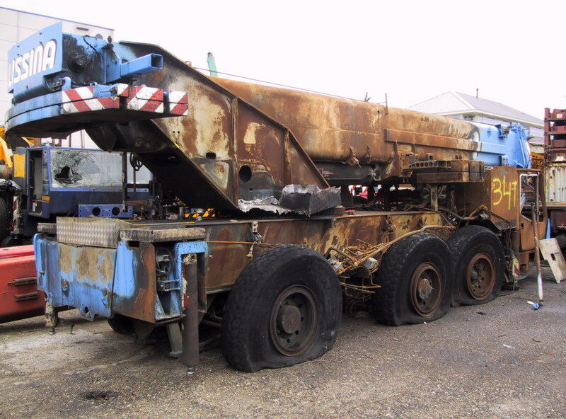 Terex AC 155 for parts - Mobile crane: picture 2 Terex AC 155 for parts - Mobile crane: picture 2