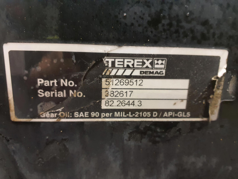 Terex AC 700 Axle 5 - Axle and parts for Crane: picture 5 Terex AC 700 Axle 5 - Axle and parts for Crane: picture 5