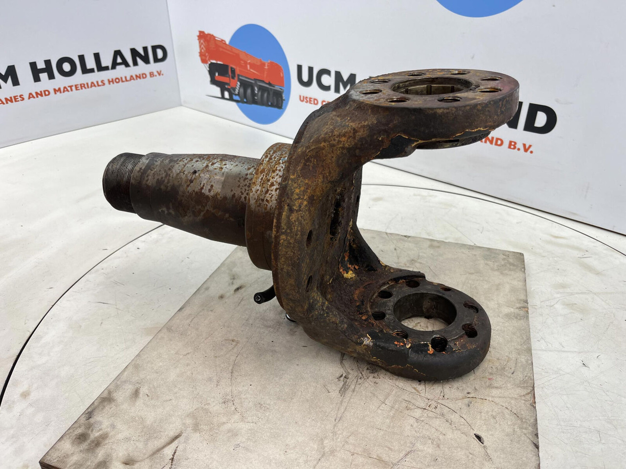 Steering knuckle for Crane Terex HC 340 Steering knuckle 12 holes axle 2: picture 6