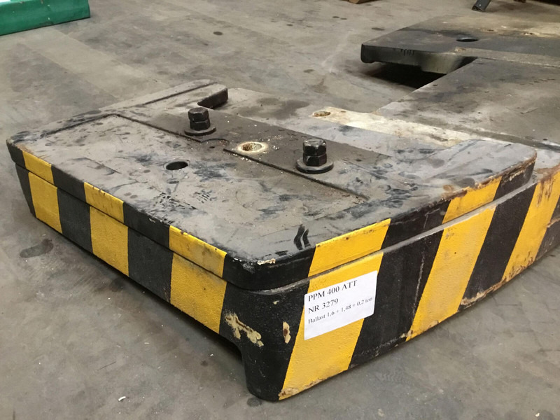 Terex PPM 400 ATT counterweight 200 kg - Counterweight for Construction machinery: picture 1 Terex PPM 400 ATT counterweight 200 kg - Counterweight for Construction machinery: picture 1