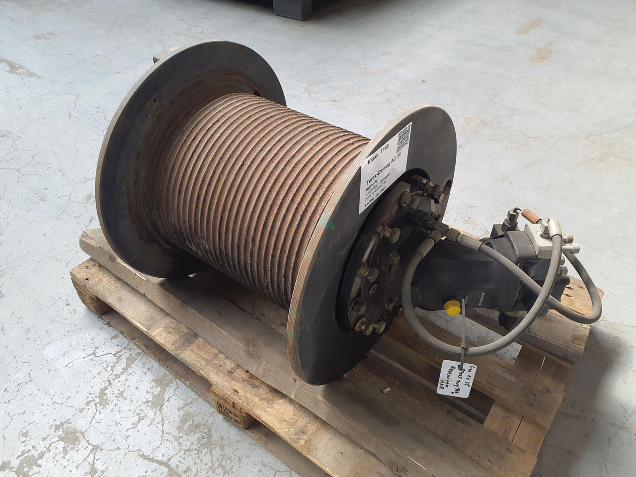 Terex Terex-Demag AC 35 Winch - Winch for Mobile crane: picture 2 Terex Terex-Demag AC 35 Winch - Winch for Mobile crane: picture 2