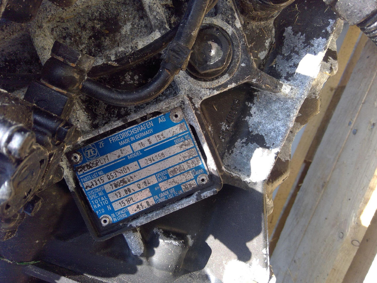 ZF ATF 60-4 gearbox ZF ECOSPLIT 16 S 151 - Gearbox for Mobile crane: picture 5 ZF ATF 60-4 gearbox ZF ECOSPLIT 16 S 151 - Gearbox for Mobile crane: picture 5