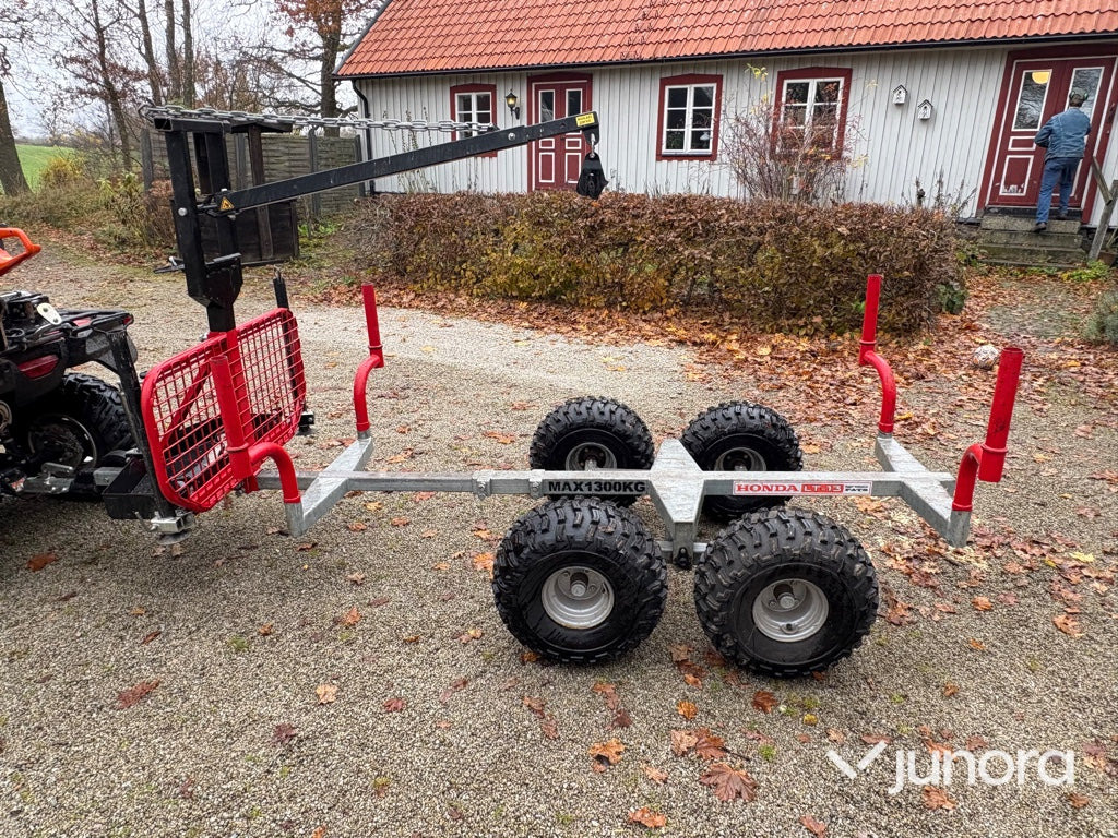 ATV timmervagn - Honda LT-13 - Forestry trailer: picture 5 ATV timmervagn - Honda LT-13 - Forestry trailer: picture 5