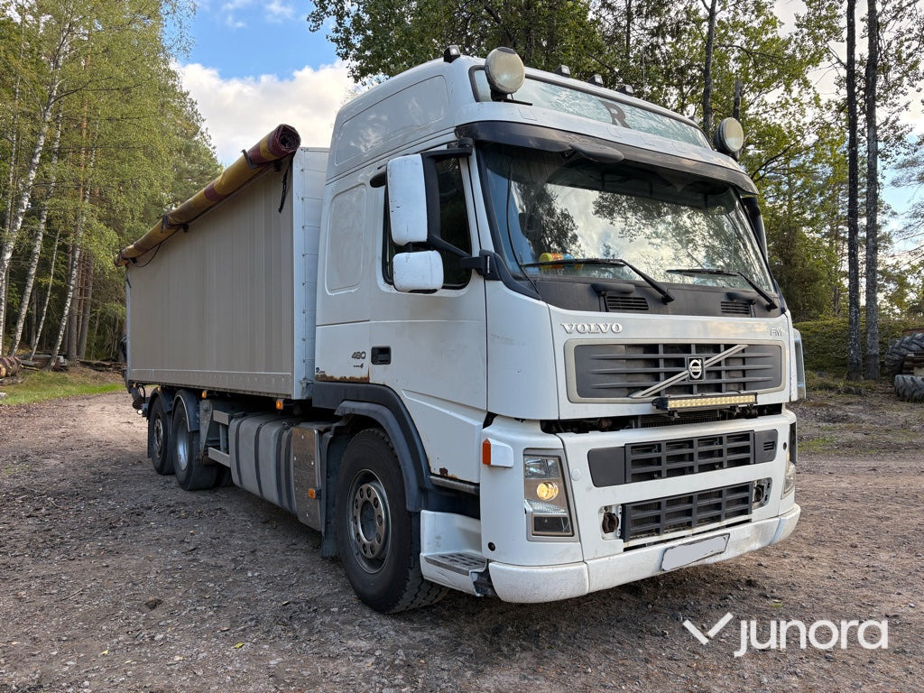 Lastbil Volvo FM-480 6*2 med lyftkran - Dropside/ Flatbed truck, Crane truck: picture 3 Lastbil Volvo FM-480 6*2 med lyftkran - Dropside/ Flatbed truck, Crane truck: picture 3