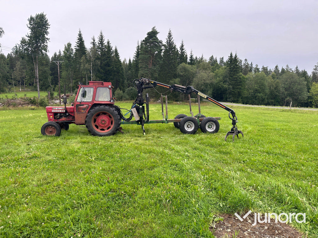 Volvo Bm 430 med farma skogsvagn - Farm tractor: picture 3 Volvo Bm 430 med farma skogsvagn - Farm tractor: picture 3
