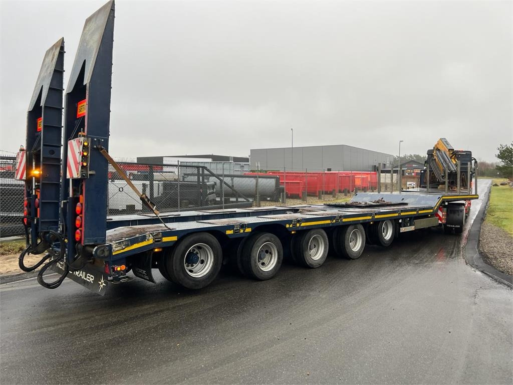 HRD 7 akslet - 84 ton blokvogn med ramper - Low loader trailer: picture 2 HRD 7 akslet - 84 ton blokvogn med ramper - Low loader trailer: picture 2