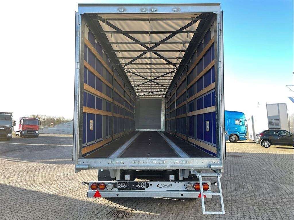 Hangler 4-aks Gardintrailer skydegardin DEMO - Curtainsider semi-trailer: picture 4 Hangler 4-aks Gardintrailer skydegardin DEMO - Curtainsider semi-trailer: picture 4