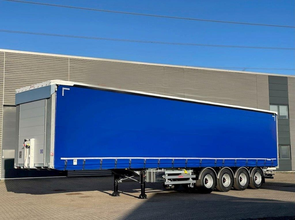 Hangler 4-aks Gardintrailer skydegardin DEMO - Curtainsider semi-trailer: picture 3 Hangler 4-aks Gardintrailer skydegardin DEMO - Curtainsider semi-trailer: picture 3