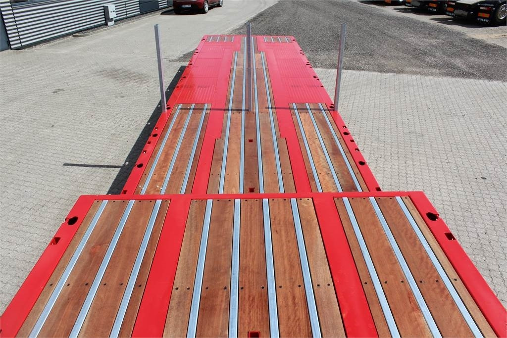 Low loader semi-trailer Hangler SVS 580 T 4 akslet nedbygget: picture 10