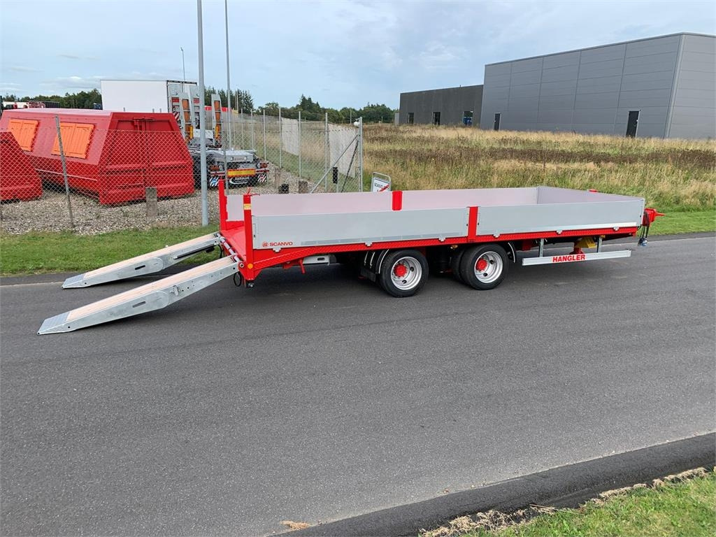 Hangler TPS-H 140 2 akslet kærre med ramper - Low loader trailer: picture 3 Hangler TPS-H 140 2 akslet kærre med ramper - Low loader trailer: picture 3
