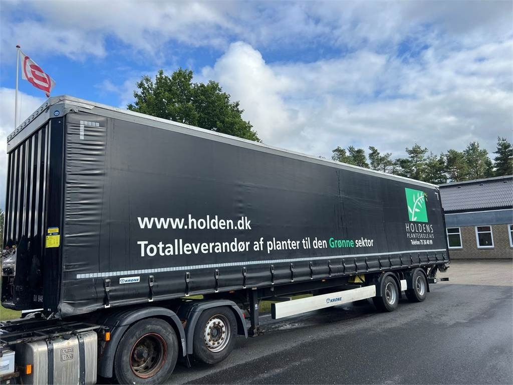 Krone 13,6 mtr gardin - lodretstående lift - Curtainsider semi-trailer: picture 1 Krone 13,6 mtr gardin - lodretstående lift - Curtainsider semi-trailer: picture 1