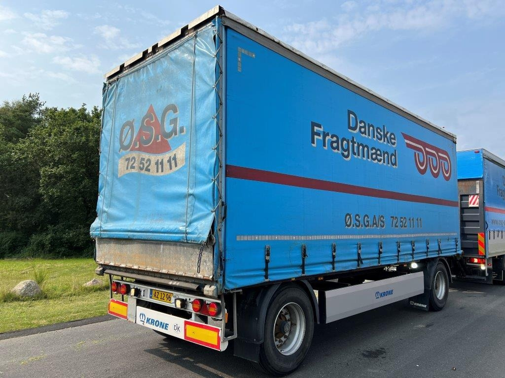 Krone AZP 18 ELN4 7,2 mtr gardinlad - Curtainsider trailer: picture 1 Krone AZP 18 ELN4 7,2 mtr gardinlad - Curtainsider trailer: picture 1