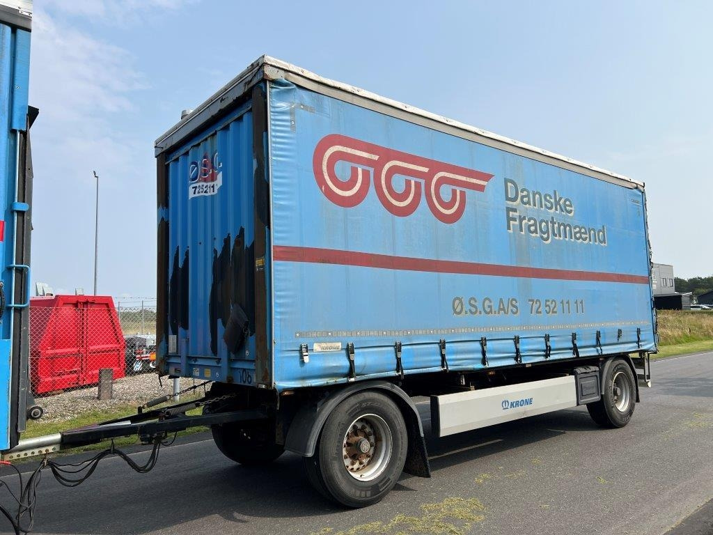 Krone AZP 18 ELN4 7,2 mtr gardinlad - Curtainsider trailer: picture 3 Krone AZP 18 ELN4 7,2 mtr gardinlad - Curtainsider trailer: picture 3