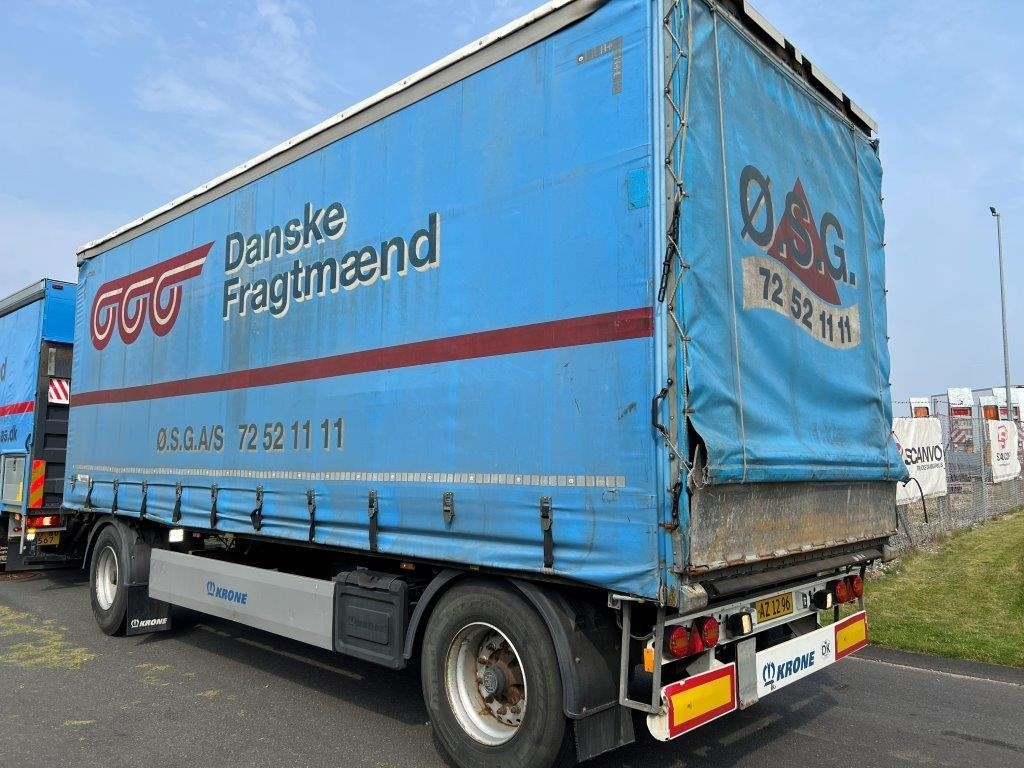 Krone AZP 18 ELN4 7,2 mtr gardinlad - Curtainsider trailer: picture 2 Krone AZP 18 ELN4 7,2 mtr gardinlad - Curtainsider trailer: picture 2