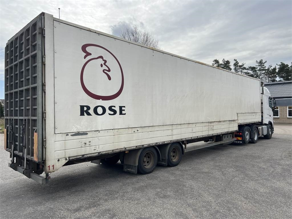 Leci 13,6 mtr. box læsserampe - Closed box semi-trailer: picture 2 Leci 13,6 mtr. box læsserampe - Closed box semi-trailer: picture 2