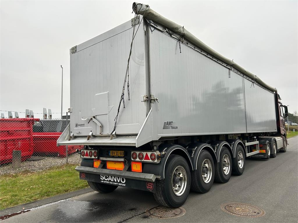 MTDK TK400 - 60m3 alu kasse  - Tipper semi-trailer: picture 1 MTDK TK400 - 60m3 alu kasse  - Tipper semi-trailer: picture 1