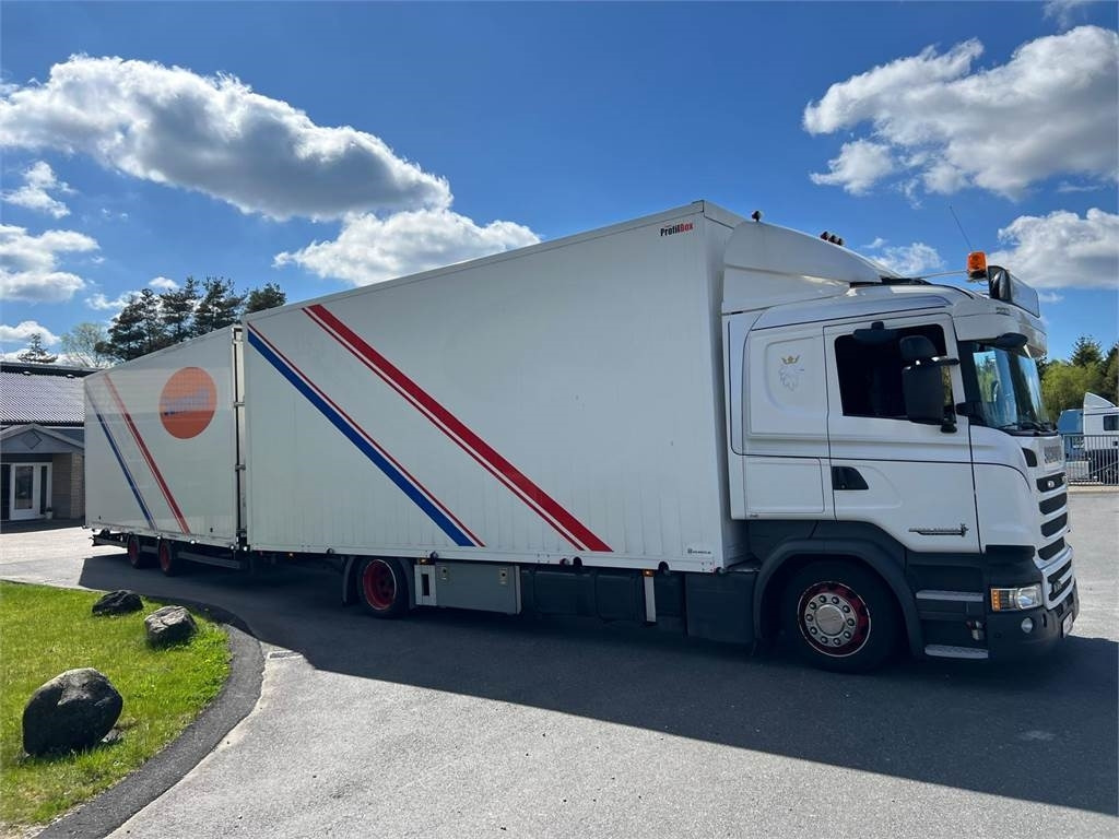 Scania R410 DB 4x2 MLB + tandem trailer 121m3 - Box truck: picture 5 Scania R410 DB 4x2 MLB + tandem trailer 121m3 - Box truck: picture 5