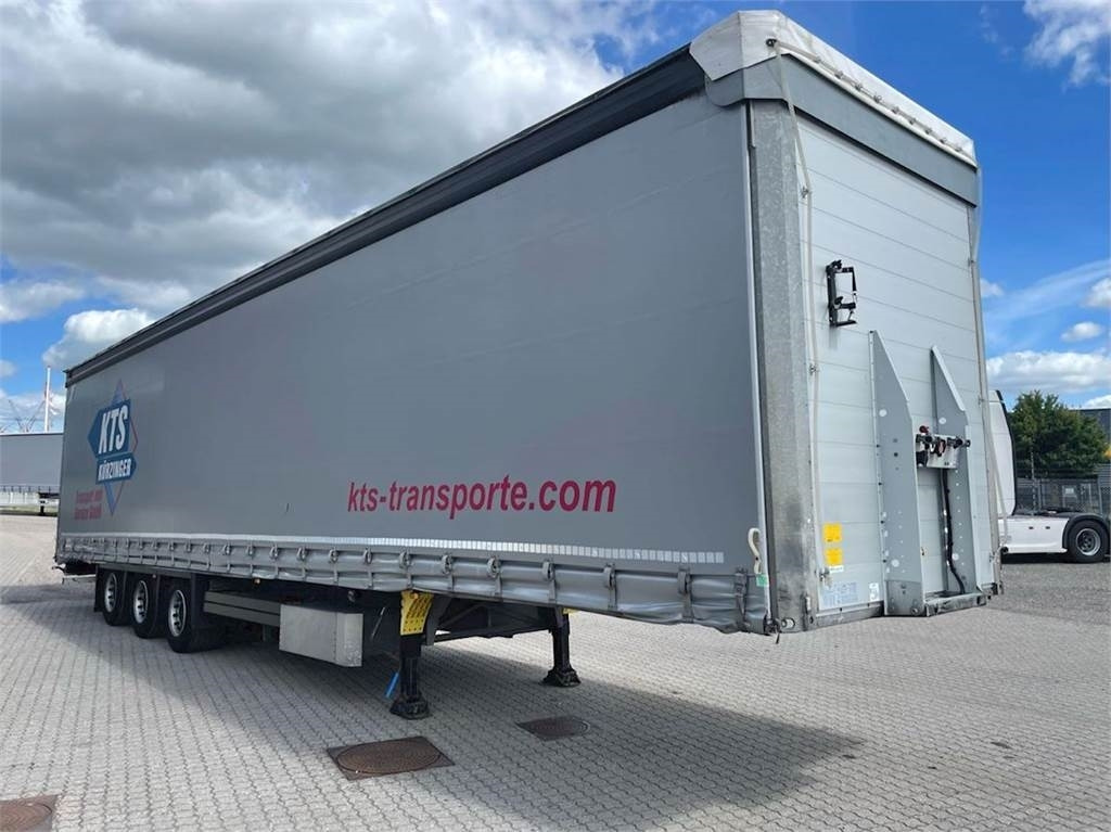 Dropside/ Flatbed semi-trailer Schmitz 3-aks Mega trailer: picture 6