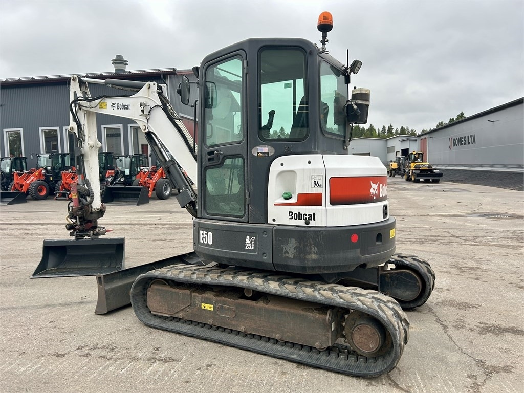Bobcat E50 RASVARI YMS. - Mini excavator: picture 2 Bobcat E50 RASVARI YMS. - Mini excavator: picture 2