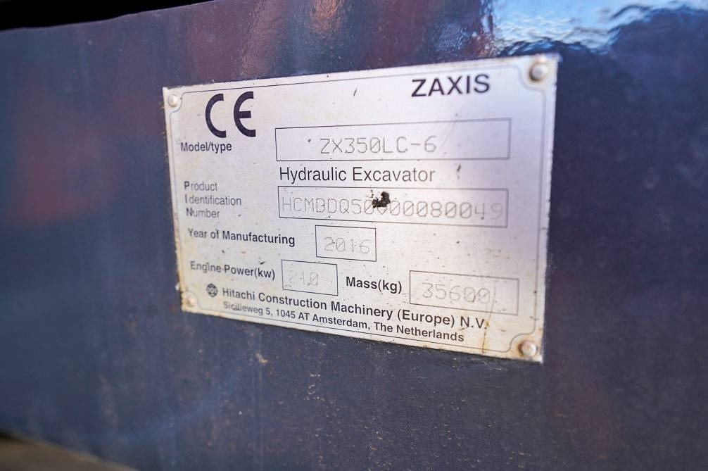 Leasing of Hitachi ZX350LC-6 UUSI ALAKERTA  Hitachi ZX350LC-6 UUSI ALAKERTA: picture 16