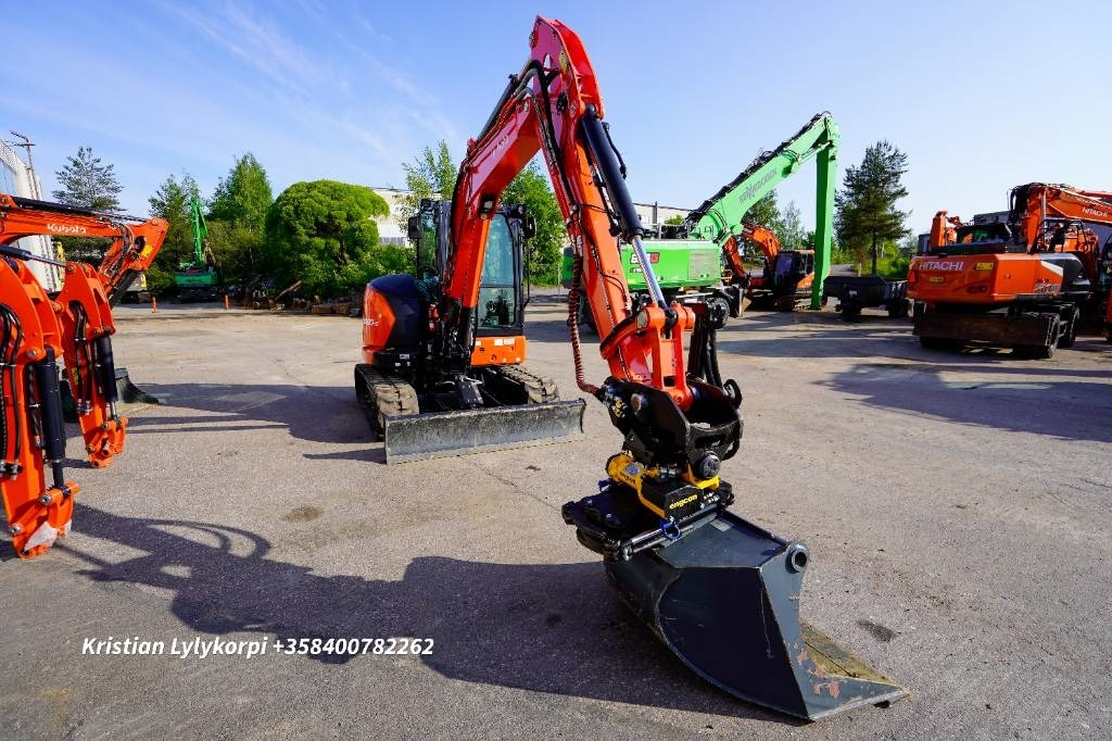 Mini excavator Kubota KX060-5 EX-DEMO: picture 8