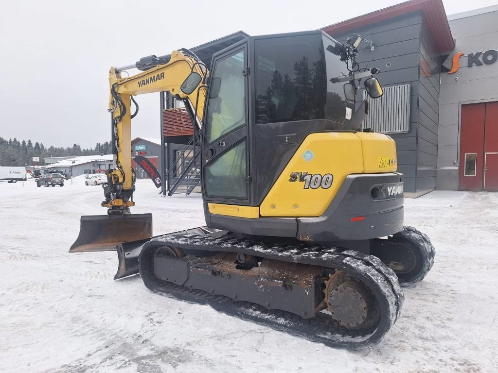 Yanmar SV100-2A PYÖRITTÄJÄLLÄ - Mini excavator: picture 2 Yanmar SV100-2A PYÖRITTÄJÄLLÄ - Mini excavator: picture 2