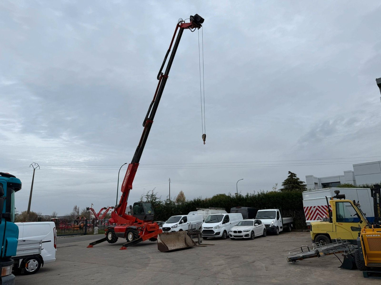 Manitou 1850. Roto. 4x4x4. Winch remote. - Telescopic handler: picture 3 Manitou 1850. Roto. 4x4x4. Winch remote. - Telescopic handler: picture 3